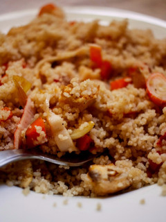 Una foto de Cous cous integral tres (y más) delicias