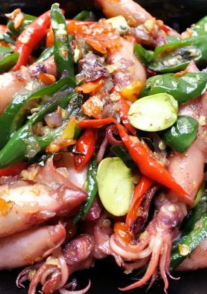 Foto resep Oseng Cumi Asin