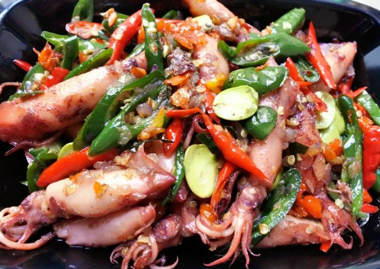 Resep masakan Oseng Cumi Asin | Langkah Membuat Oseng Cumi Asin Yang Bikin Ngiler