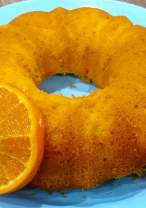 A picture of Orange tea cake.