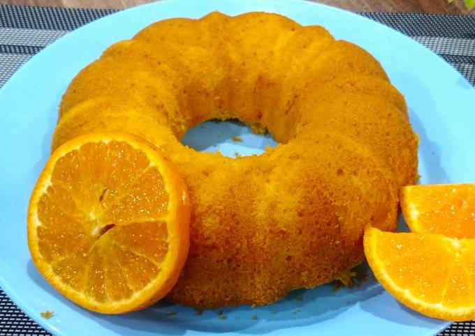 Orange tea cake