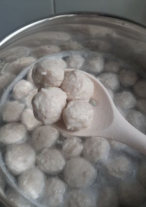 Foto resep Bakso Ayam Kenyal