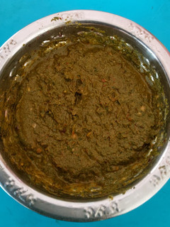 புதினா, கொத்தமல்லி, நெல்லிக்காய் சட்னி (Puthina, kothamalli, nellikaai hutney recipe in tamil) செய்முறை முக்கிய புகைப்படம்