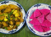 Hình ảnh của ốc xào chuối