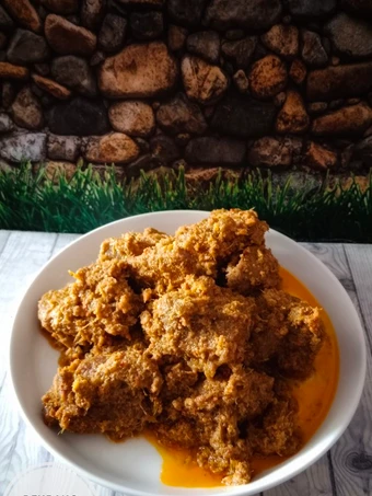 Cara Mudah Menyiapkan Resep 387# Rendang daging yang Bisa Manjain Lidah Anti Ribet, Uenak Banget