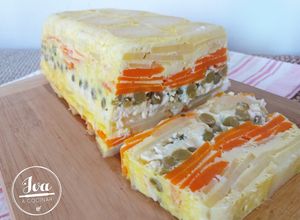 Una foto de Terrina multicolor