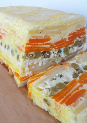 Una foto de Terrina multicolor