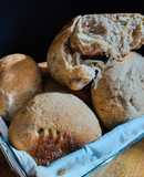 Pan Integral saborizado con cebolla acaramelizada y orégano