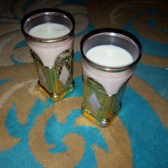 A picture of Tigernut juice.