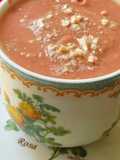 A hearty healthy Sweet potato beet soup