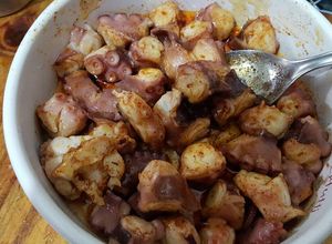 Una foto de Pulpo a la gallega 
