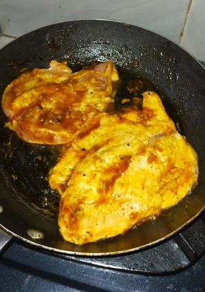 Foto resep Steak BBQ dada ayam fillet