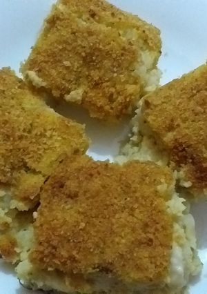 صورة لوصفة بطاطا معقودة في المول الاسطوري على طريقتي بدون قلي
