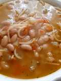 Porotos con Rienda en Caldo
