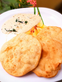 A picture of Mangalore buns/ South Indian buns.