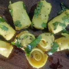 खांडवी (Khandvi recipe in Hindi)-レシピのメイン写真