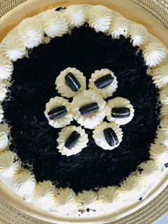 Una foto de Cheesecake Oreo Sin Gelatina