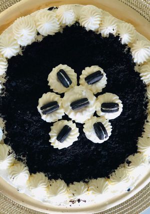 Una foto de Cheesecake Oreo Sin Gelatina