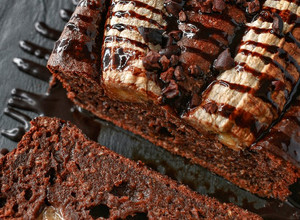 A picture of Chocolate & Banana Protein Bread (Vegan).