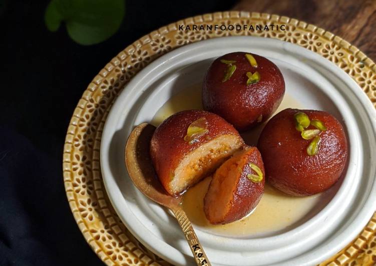 Easiest Way to Make Any-night-of-the-week Instant Gulab Jamun