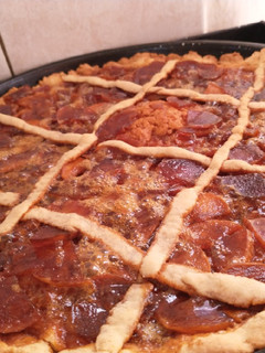 Una foto de Tarta fácil de manzana y caramelo
