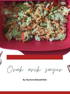 Foto resep Orak arik sayur
