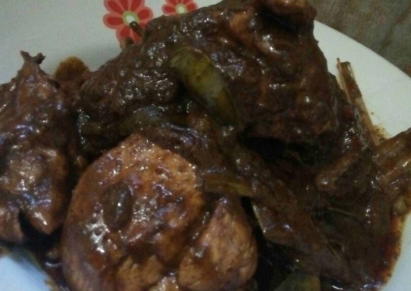 3. Rendang Ayam ala Ummi