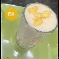A picture of Mango lassi.