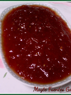 Una foto de Dulce de tomate