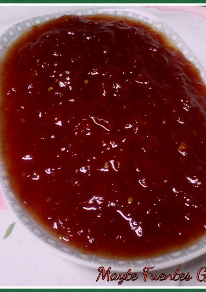 Una foto de Dulce de tomate