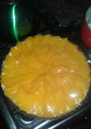 Una foto de Tartaleta de duraznos