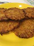 Rösti di patate dolci