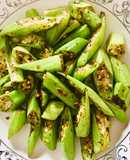Đậu bắp xào ngũ vị hương khô