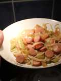 Cena a las disparadas para parar el ragú