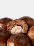 Condensed Milk Taro Filling (Cocoa Condensed Milk Buns)