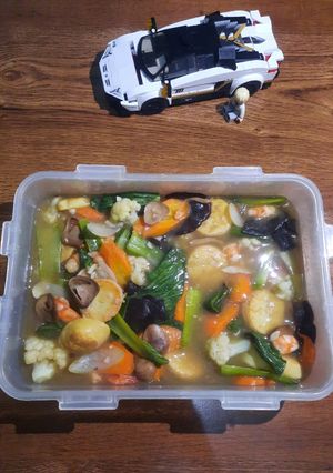 Foto resep Sapo tahu udang satset