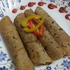 A picture of Paratha Rolls.