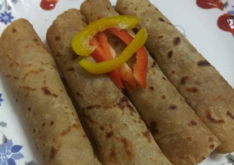 Recipe of Any-night-of-the-week Paratha Rolls