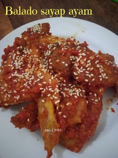 Foto resep Balado sayap ayam