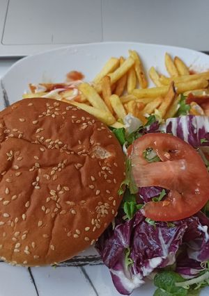 Una foto de Hamburguesas caseras