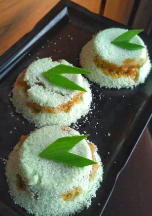 Foto resep Putu bambu ala2 (pakai cetakan)