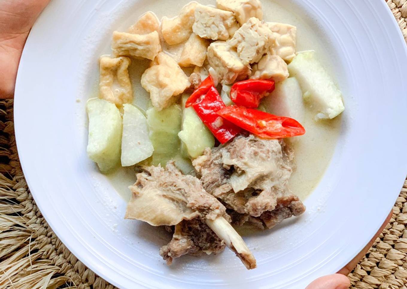 Lodeh tahu tempe