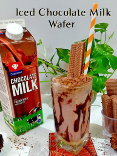 Foto resep Iced Chocolate Milk Wafer