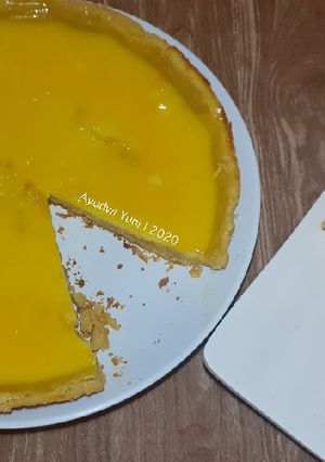 Foto resep Pie Susu Teflon ukuran 24 cm (Takaran sendok)