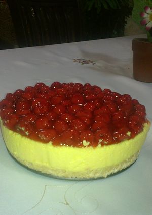 صورة لوصفة تحضير تشيز كيك