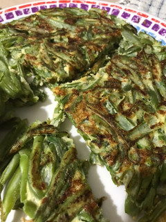 Una foto de Tortilla de Porotos Verdes