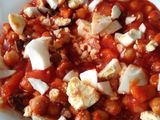 Garbanzos con tomate
