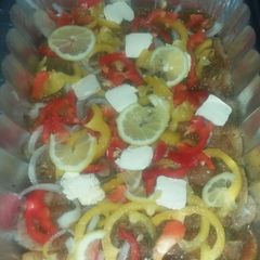A picture of Baked fish.