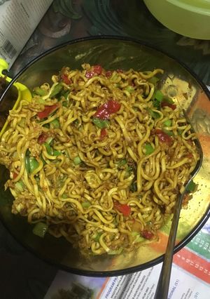 Foto resep Mie goreng ala abang abang