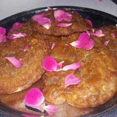 A picture of Aate ke malpua.
